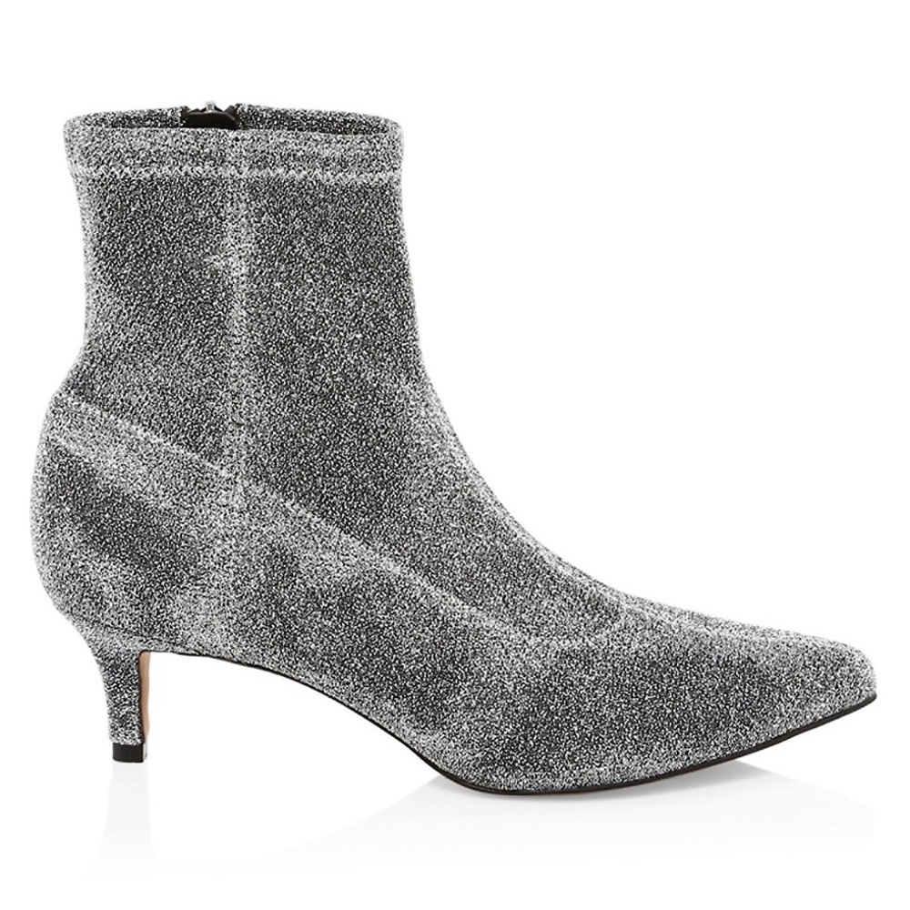 NEW Rebecca Minkoff Sayers Glitter Sock Booties